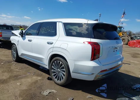 2024 Hyundai Palisade Calligraphy from USA, damaged, VIN KM8R7DGE1RU760287